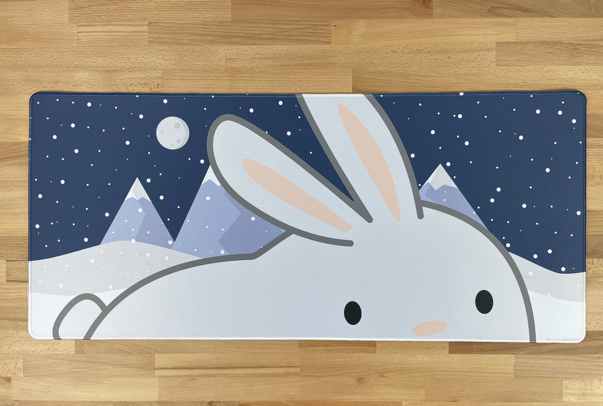 [GB] Winter Bunny Deskmats