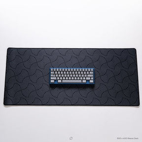 Sacred Dark & Weave Dark Deskmats