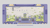 GMK Purple-ish Deskmats