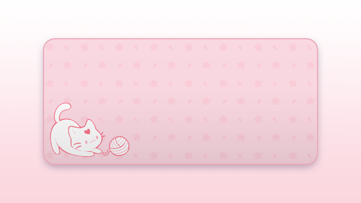 GMK Hazakura Deskmat