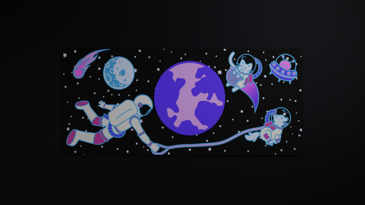 KAT Space Dust Deskmats