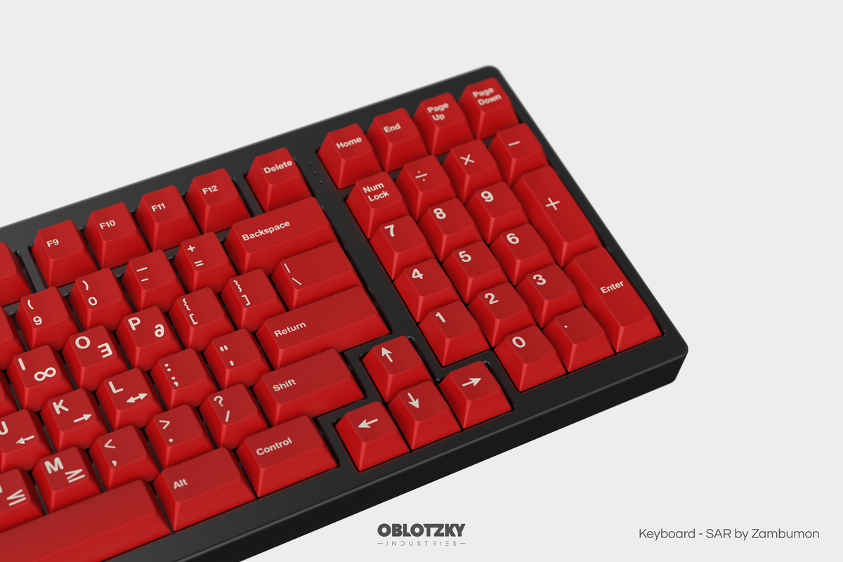 GMK Crimson Cadet