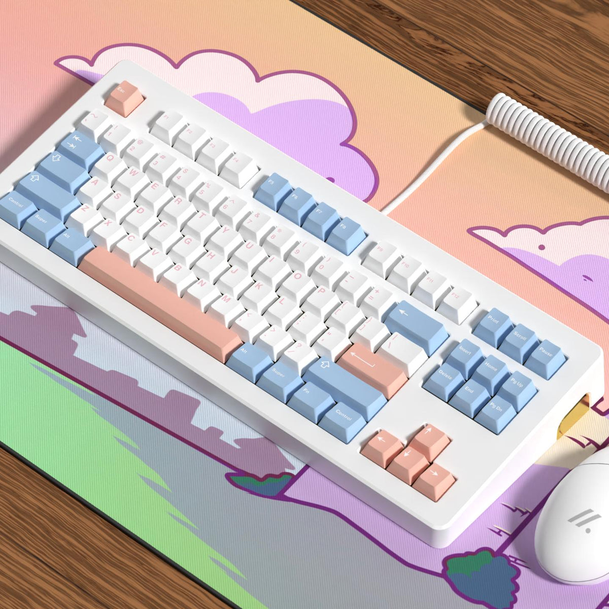 キーボード ePBT Avilo KEYCAPS Enjoypbt Blumen Keycap Set