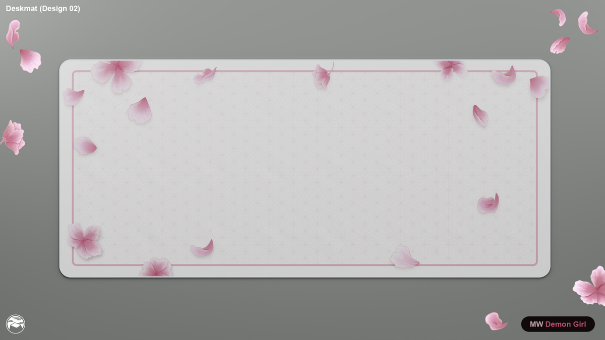 MW Demon Girl Deskmats