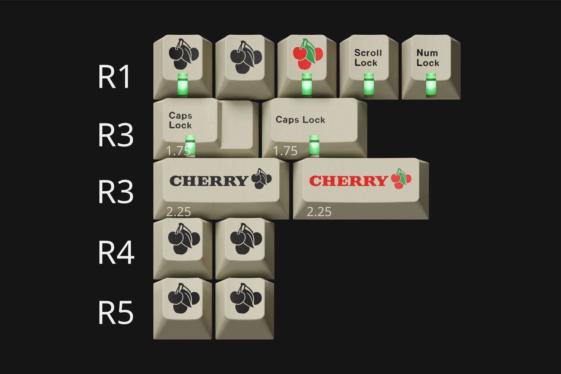 GMK Classic Retro Zhuyin